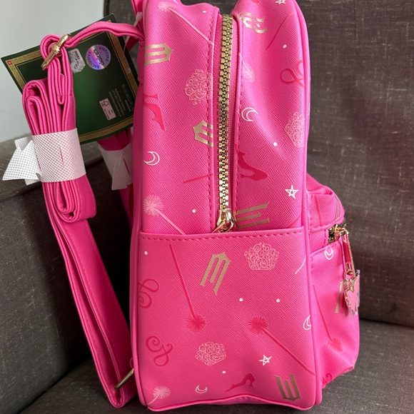 Claire’s Wicked Pink Small Backpack - Picture 5 of 7